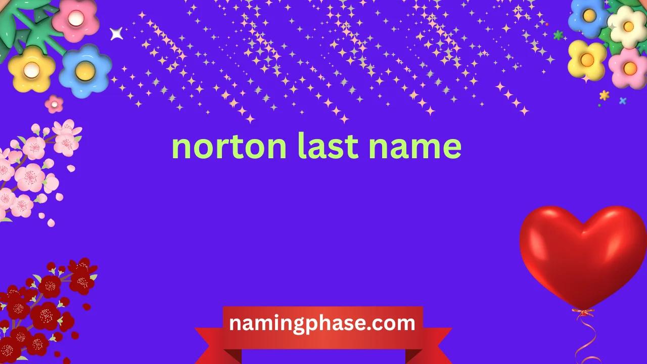 norton last name