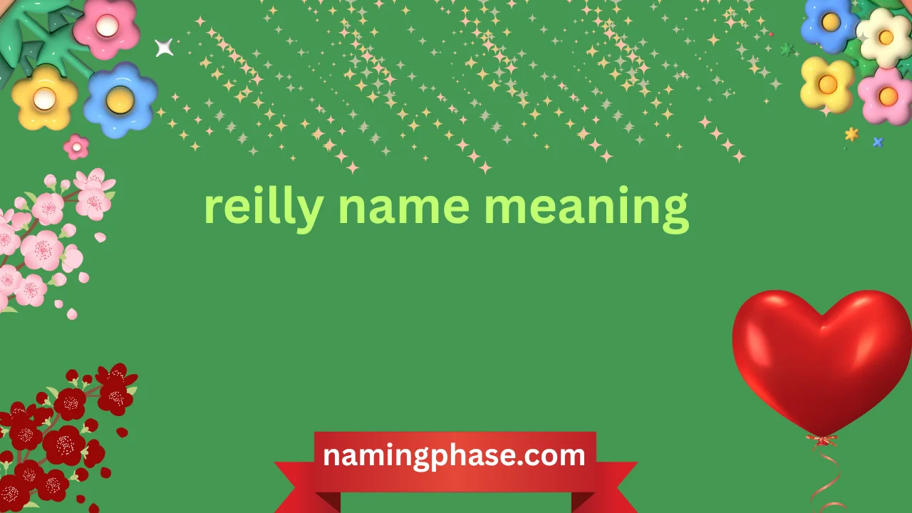 reilly name meaning