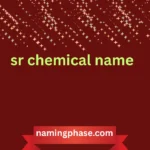 sr chemical name