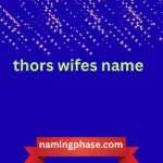 thors wifes name