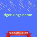 tiger kings name