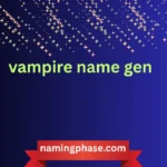 vampire name gen