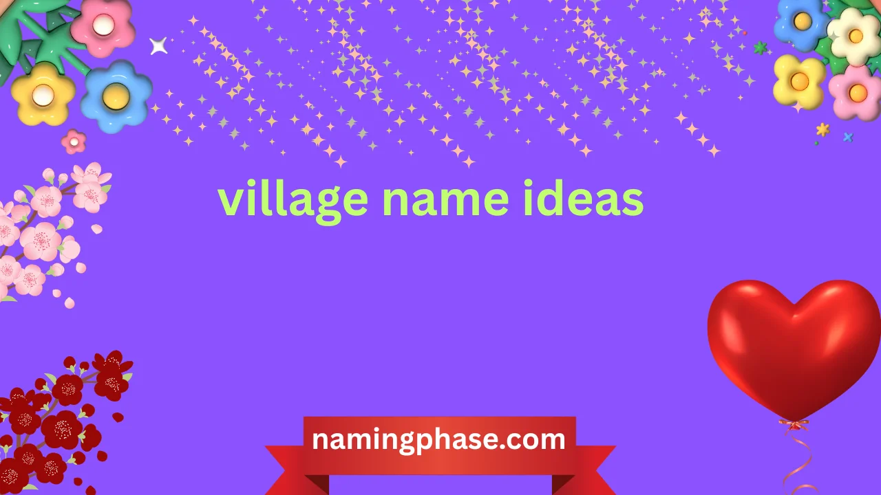 village name ideas