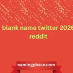 blank name twitter 2026 reddit