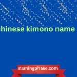 chinese kimono name