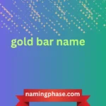 gold bar name