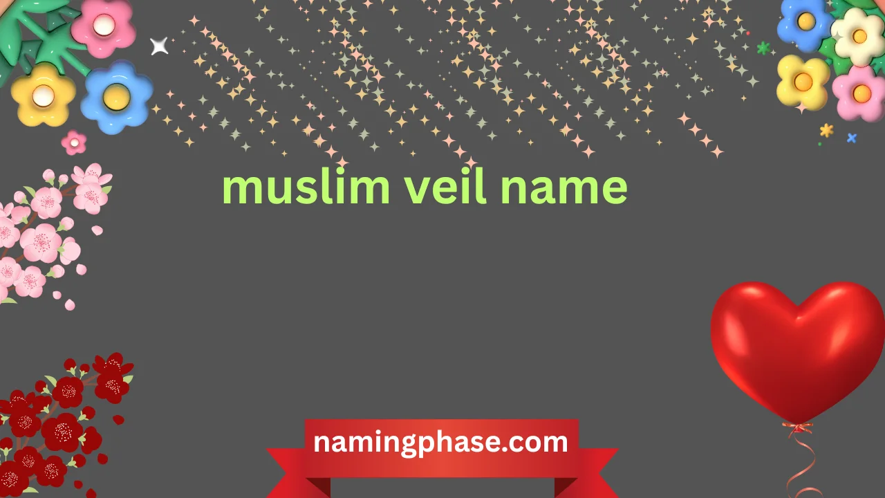 muslim veil name