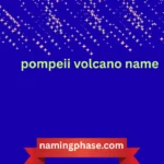 pompeii volcano name