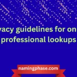 Ethical Online Professional Lookup Guide for 2026