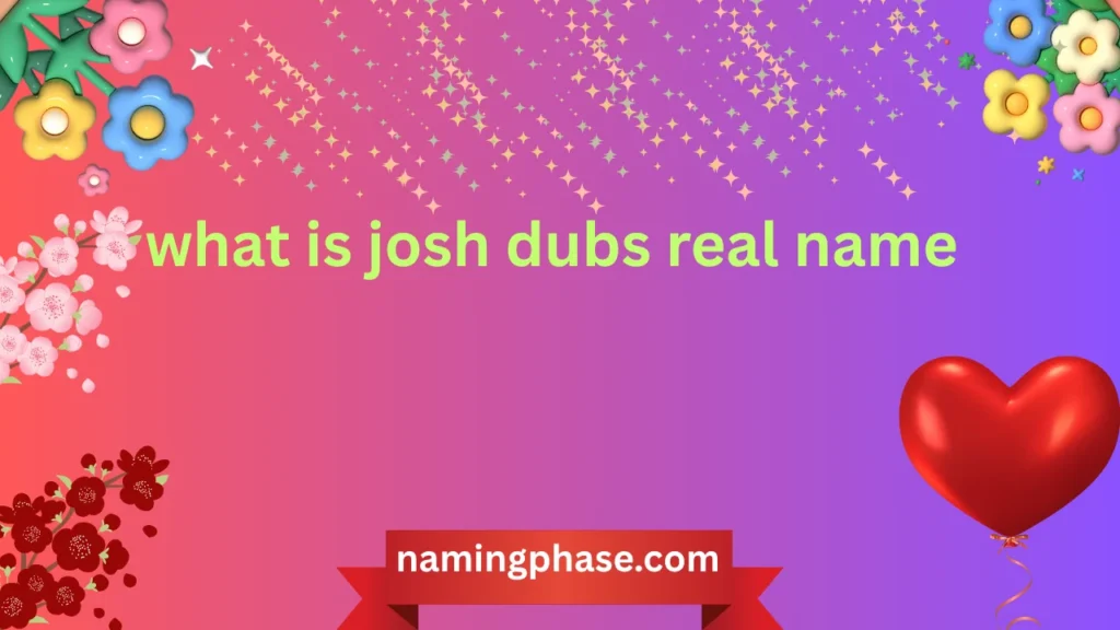 what is josh dubs real name