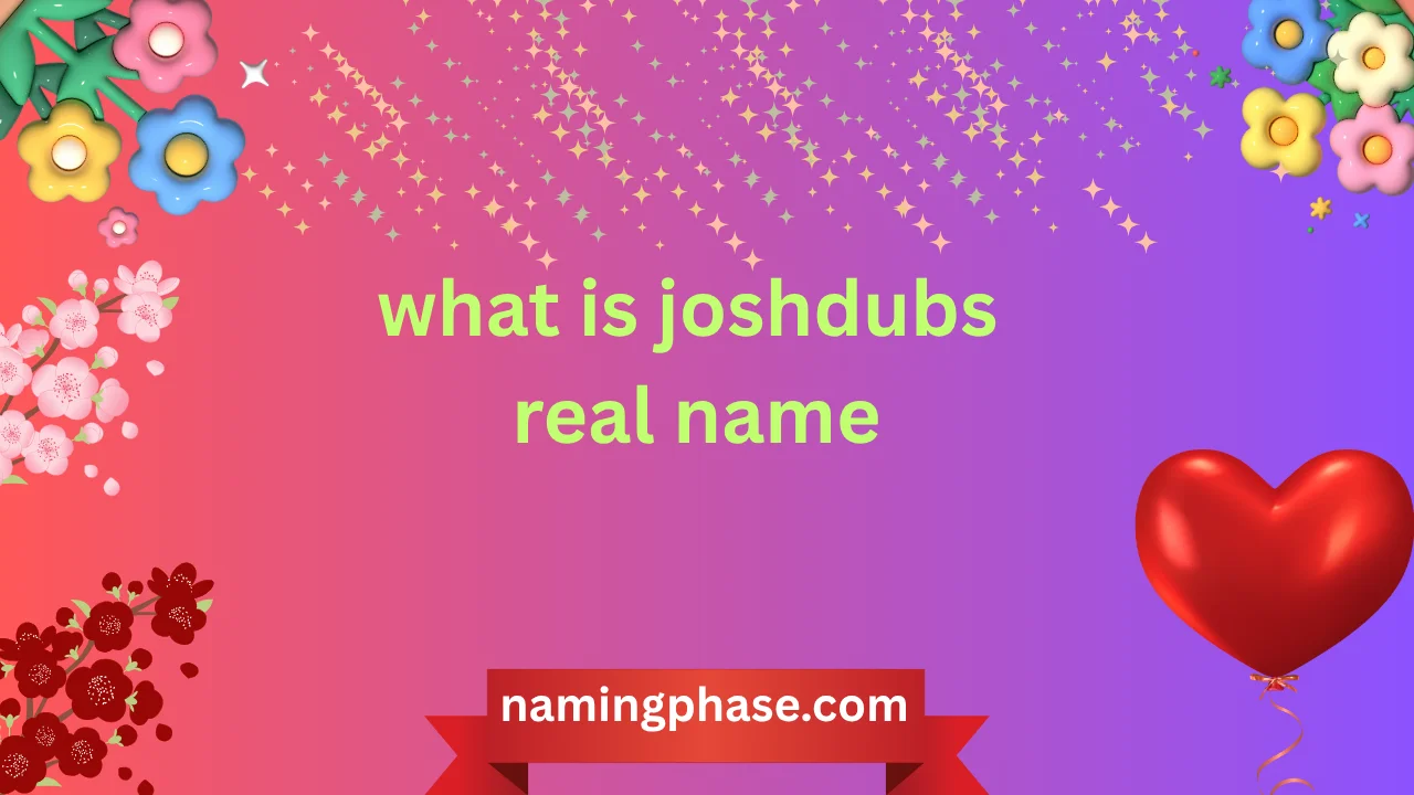 what is joshdubs real name