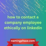Contact Company Employees Ethically on LinkedIn