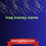 iraq money name